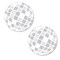 Big Dot of Happiness Disco Ball - DIY Shaped Groovy Hippie Party Cut-Outs - 24 Count